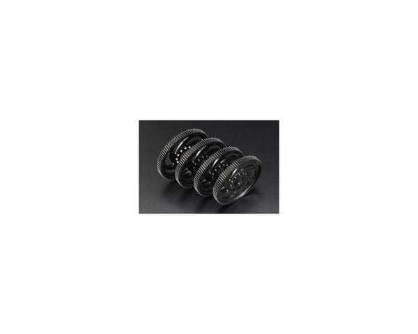 Stack of RC touring car spur gears